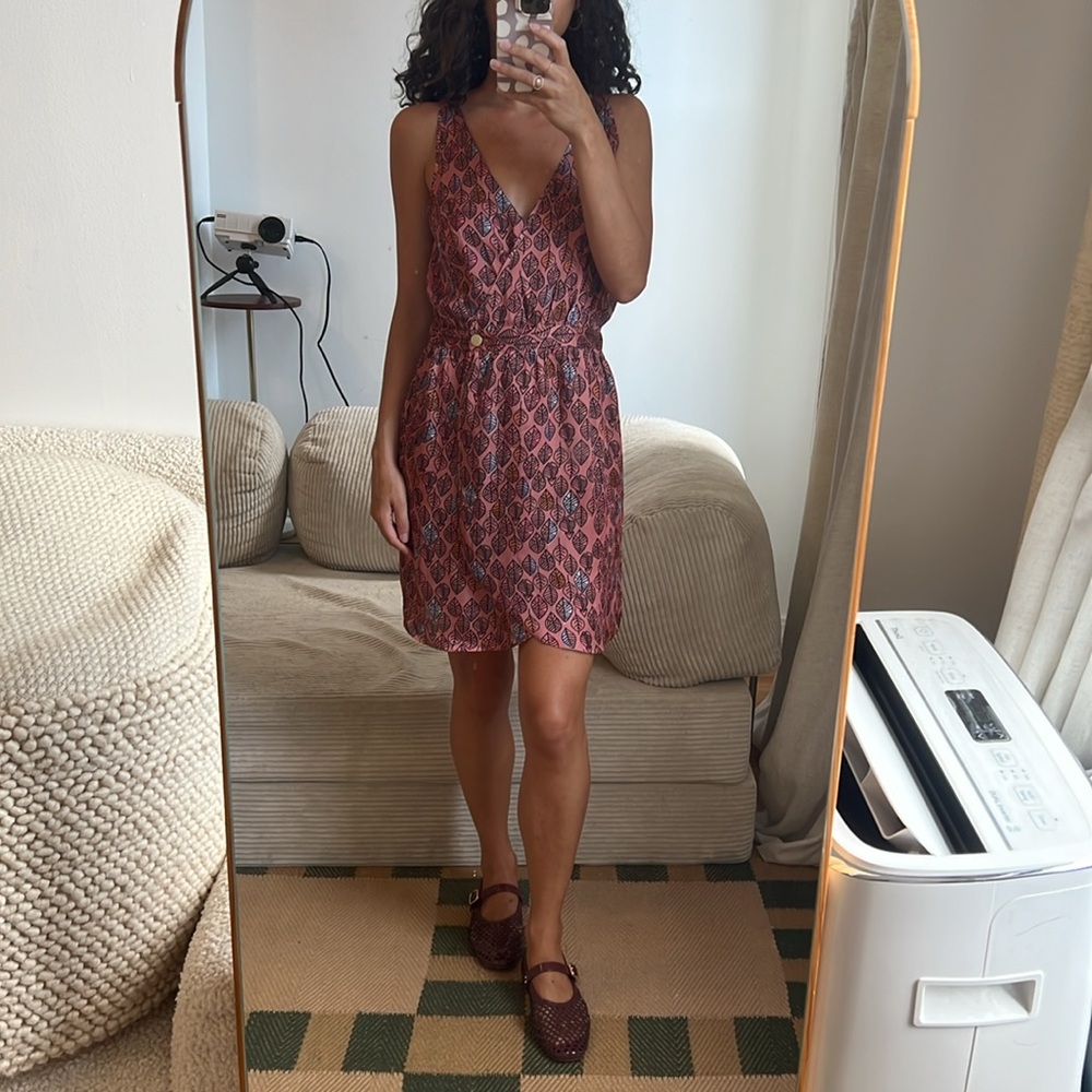 Heimstone Leaf Print Dress